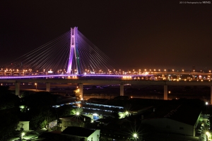 窗外夜景一張流 - 新北大橋