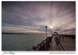 熾焰羽翼。20100823淡水漁人碼頭夕照