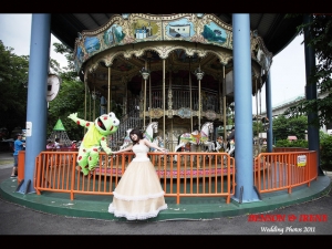 你願意嫁給我嗎? 之 翻滾吧 青蛙 婚紗照側拍