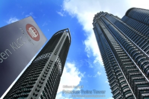 Different Angle of Petronas Twins Tower