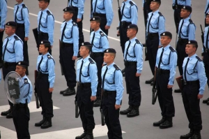 機動步隊結業操