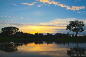 0614湖濱夕照~