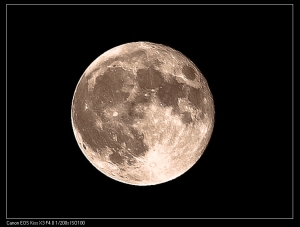 新手拍超級月球 (一張流)