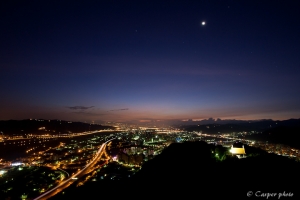 新北市鳶山晨昏