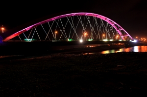 竹圍漁港 彩虹橋