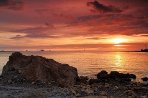 20100725西子灣夕陽
