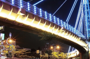 梅雨過後~沙鹿之翼 (20100530夜拍)