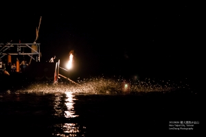 幾次拍攝磺火捕魚的照片