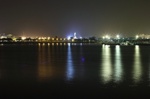 第一次拍夜景   "安平"