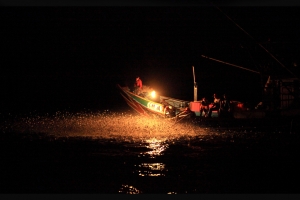 逐漸式微的傳統文化─磺火捕魚