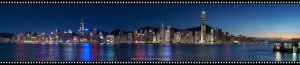 香港夜景(寬景)