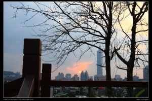 2008年的第一個落日