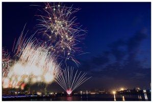 愛河燈會環港煙火試放