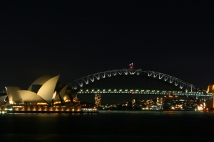 雪梨歌劇院(夜)