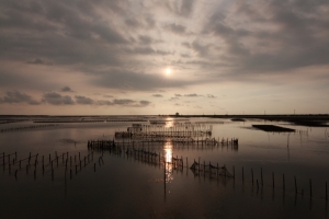 七股夕照之沒出景.....