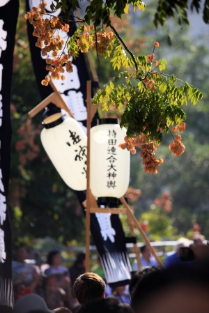 北投日本撞轎儀式