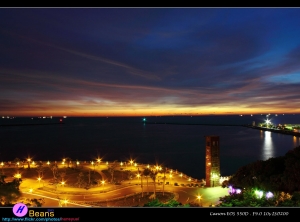 超級無敵海景夕陽照 新手搖黑卡