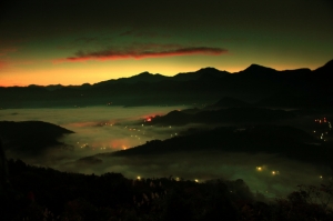 2012年1月9日雲海 清晨五點半拍攝~