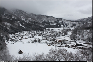 日本白川鄉合掌村落