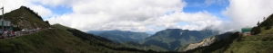 合歡山服務區鳥瞰