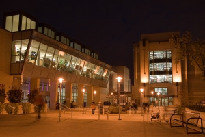 校園夜景