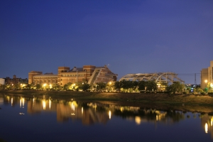 河畔的夜~海佃國小