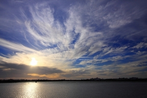 6.26南卡颱風沒來的日落之景