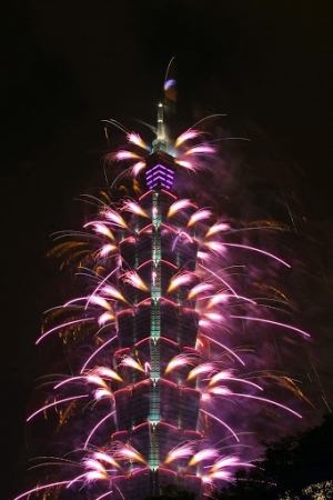 2013跨年煙火@101&nbsp;&nbsp;換個位置拍