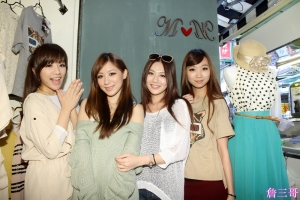 ▲史派羅+無雙▼M&M巧克女孩開幕