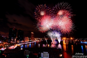 2012高雄閉幕煙火