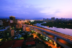 急速光影－車流光軌(水源快速道路)@公館