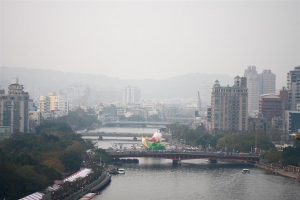 高雄。元宵節燈會開幕煙火 (環場煙火)