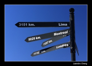 蒙特羅9029公里，倫敦11161公里