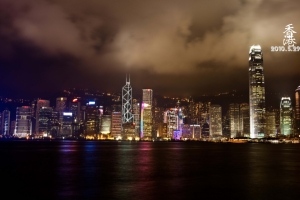 香港 維多利亞港夜景