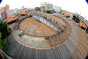 彰化~扇型車庫~