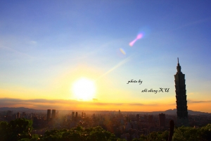 550D+1855KIT 象山黃昏接夜攝