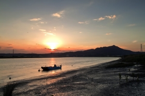 社子島夕照~
