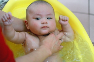 小雞排入浴篇~嘻嘻~