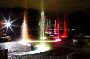 史前博物館 水舞秀