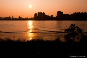 淡水河夕照