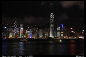 香港維多利雅港夜景