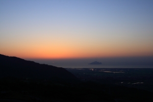 礁溪林美山日出