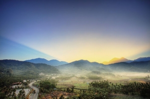 南投魚池鄉 頭社晨光