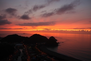 八月一號 南方澳日出