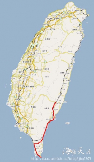 海角天涯六日機車環島第二天：南方滄海（圖多）