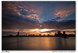 伏月夕彩。20090617大稻埕