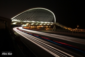 香山豎琴橋車軌