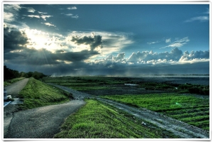 蘭陽溪出海口(誤) 五結鄉的堤防