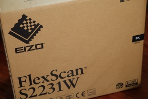 EIZO FlexScan S2231W  開箱