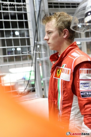 巧遇2007冠軍車手 Kimi Raikkonen